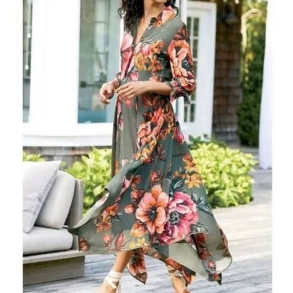 Soft Surroundings Provencia Dress Medium - Picture 1 of 12